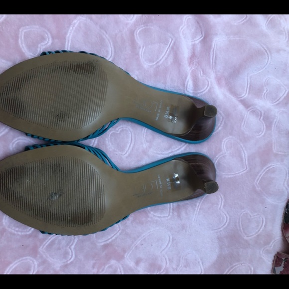 AnnTaylorLoft Size8 1/2M Slides Heel OpenToe Shoes - Picture 4 of 4